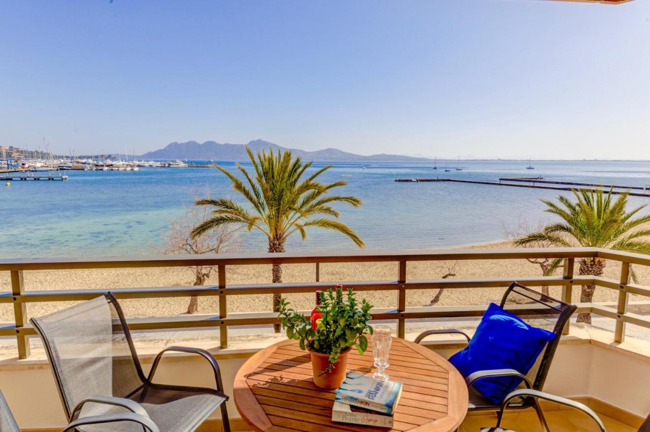 Beachfront Apartment Simar By Sealand Villas Port de Pollença Exterior foto